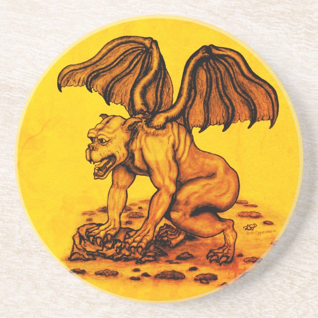 Golem Gargoyle Underlägg (Framsidan)