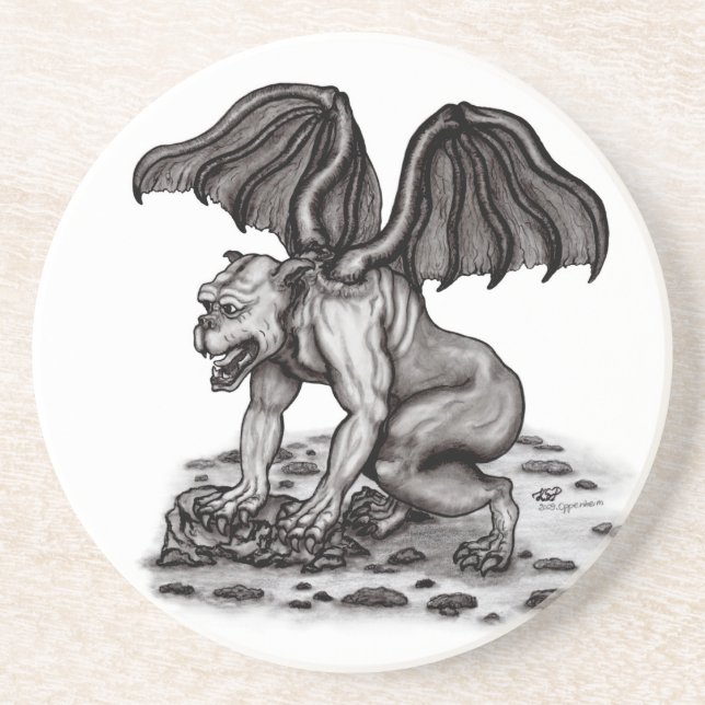 Golem Gargoyle Underlägg (Framsidan)