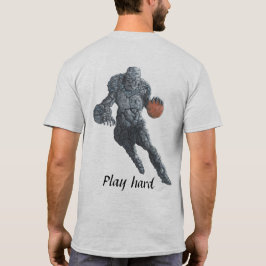 Golem som leker T-tröja för konst för T Shirt