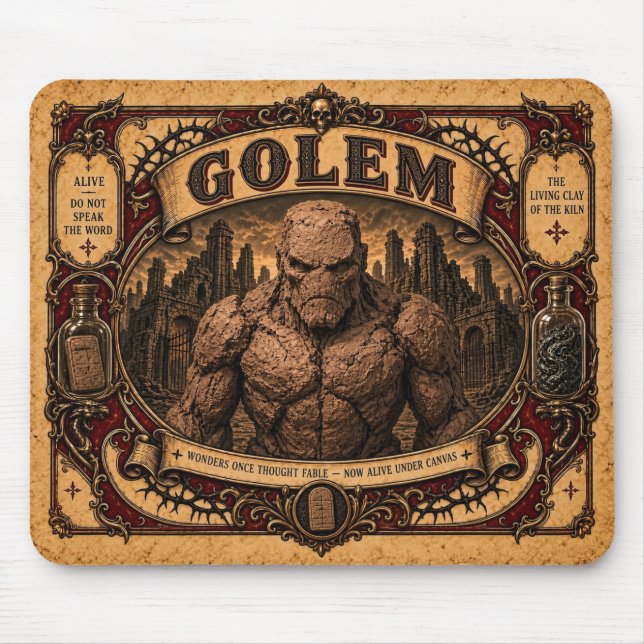 Golem, Vintage Circus Monster Musmatta (Framsidan)