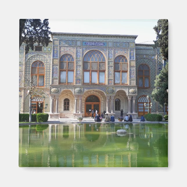 Golestan palace Teheran Iran Magnet (Framsidan)