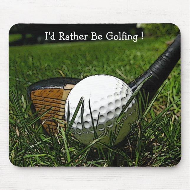 Golf 101 Mousepad Musmatta (Framsidan)