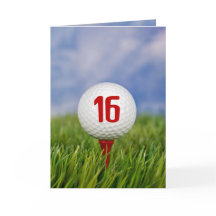 Golf 16:e Födelsedagsfesten