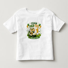 Golf 1:a födelsedagsfest t shirt