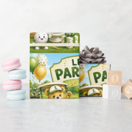 Golf 1-årsdag Låt oss Par-Tee Presentpapper