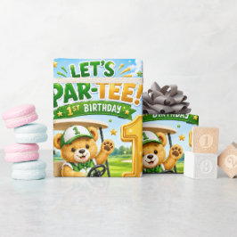 Golf 1-årsdag Låt oss Par-Tee Presentpapper
