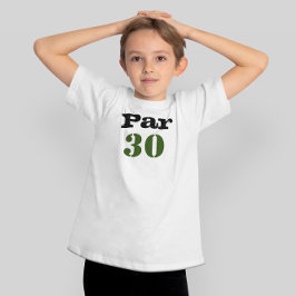 Golf 30års födelsedag Par T 30 party Shirt