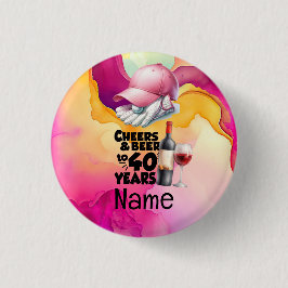 Golf 40:e födelsedagen för kvinnlig golfer knapp