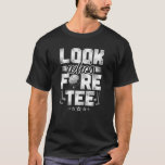 Golf 40th Birthday Pun-Vintagen ser vem som är fri T Shirt<br><div class="desc">Den här roliga golfdesignen ser ut att vara en garant för framgångarna och är en underbar golfspelarpresentidé. Underbar för alla som tycker om att använda golfklubbar så att boll går in i hål. Utformningen skapades med kärlek och ditt engagemang för att visa världen vad du tror på. (hd001)</div>