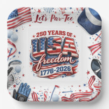 Golf 4 juli 250 år av självständighet