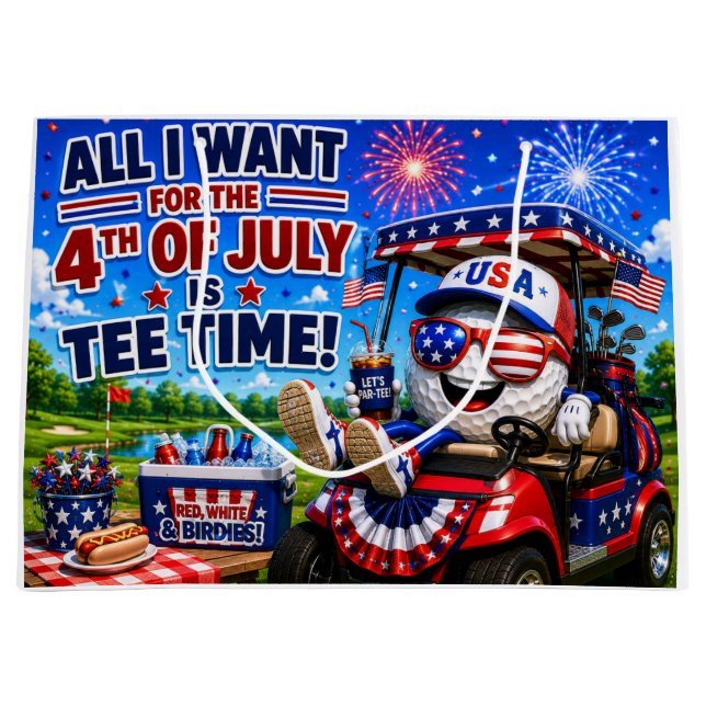 Golf 4 juli självständighetsdag  (Framsidan)