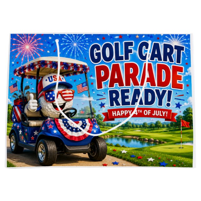 Golf 4 juli självständighetsdag  (Framsidan)