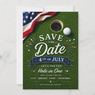 Golf 4 juli självständighetsdag för amerikansk gol spara datumet