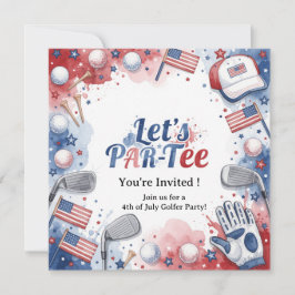 GOLF 4 juli   Självständighetsdagen Golftarfest   Inbjudningar