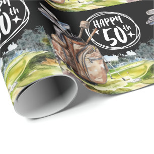 Golf 50-årsdag till golfare presentpapper
