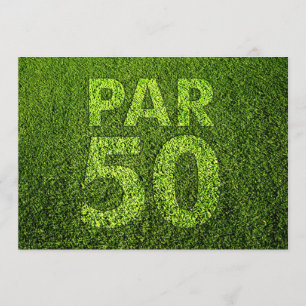 Golf 50-årsfest inbjudningar