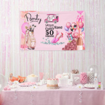 Golf 50:e födelsedagen för kvinnlig golfer