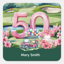 Golf 50:e födelsedagen med nummer 50