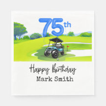 Golf 75:e Birthday till Golfer