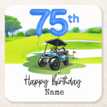 Golf 75:e Birthday till Golfer