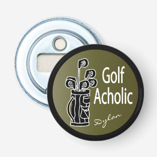 Golf Acholien - Funny Humor Flasköppnare