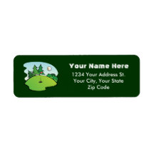 Golf-Adressetiketter