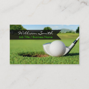 Golf-Affärskort Visitkort