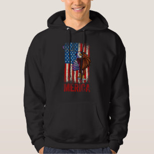 Golf American Eagle 4:e juli Boys Kids American Hoodie