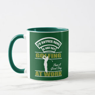 Golf and Work Combo Mugg