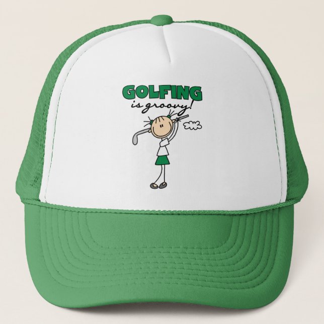 Golf är Groovy Truckerkeps (Framsida)