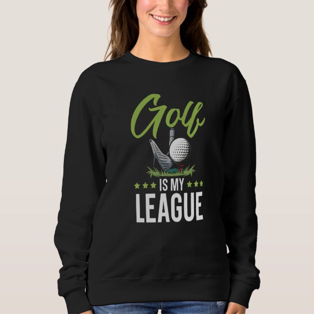 Golf är min golfer Golfing Sport Golf Cart T Shirt (Framsida)