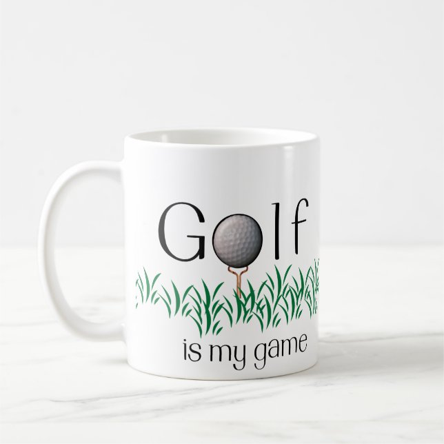 GOLF är min lek Kaffemugg (Vänster)