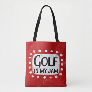 Golf är min Sylt-tote-bag Tygkasse