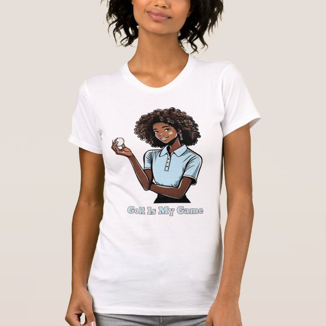 Golf är mitt spel - Golf T-Shirt (Framsida)