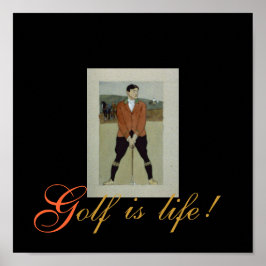 Golf är.. Skriv Poster