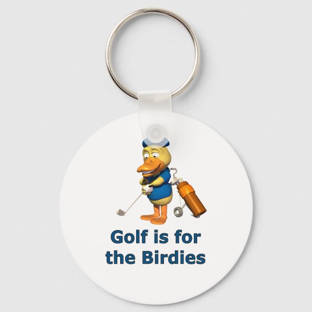 Golf är till för födseln nyckelring (Framsida)