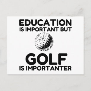 GOLF ÄR VIKTIGARE VYKORT