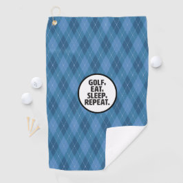 Golf, Ät, Sova, Upprepa Golfhandduk