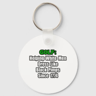Golf Attire Humor Nyckelring