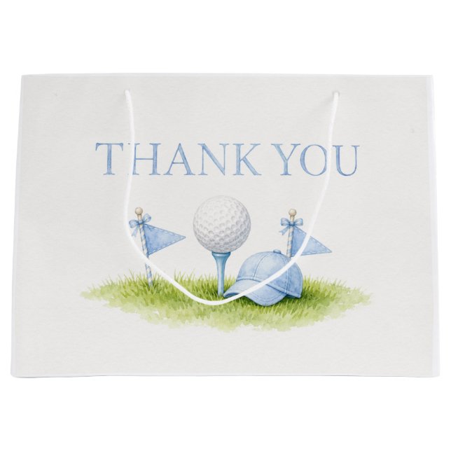 Golf baby boy Tack  (Framsidan)