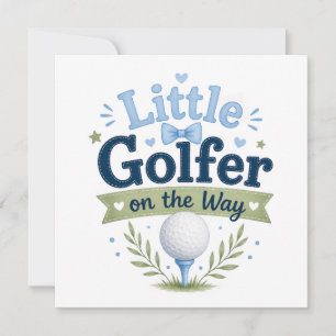 Golf Baby Pojke tema Kort