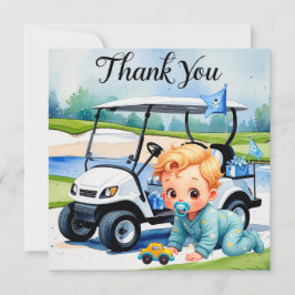 Golf Baby Shower Boy themed Tack Kort