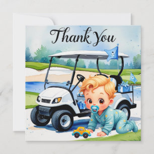 Golf Baby Shower Boy themed Tack Kort
