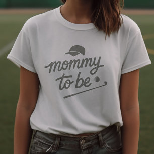Golf Baby Shower Mamma på väg T Shirt