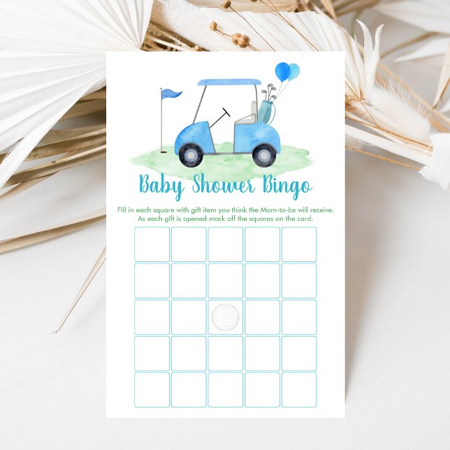 Golf Baby Shower Par-tee Bingo Game (Skapare uppladdad)