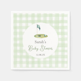 Golf Baby Shower Servetter