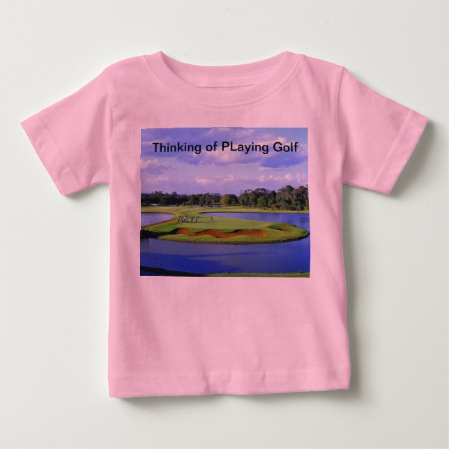 Golf Baby T-Shirt (Framsida)