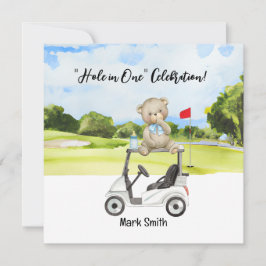 Golf babyduschinbjudan inbjudningar