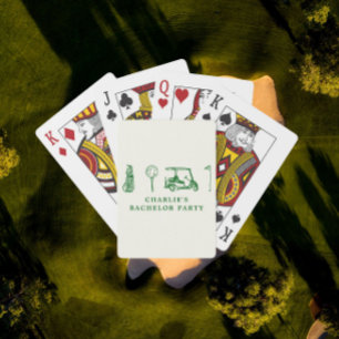 Golf Bachelor Party Casinokort
