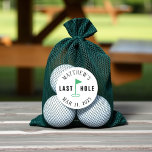 Golf Bachelor Party förra Hål Runt Klistermärke<br><div class="desc">De här anpassningsbarna innehåller den lekfulla frasen "Förra Hål" tillsammans med en golfbild,  perfekt för en golftematisk reklamfest. Anpassa dem till namn och datum för en roligt och en unik beröring. Idealiskt för brudgummen och hans vänner,  tillför dessa klistermärken ett humoristiskt och minnesvärt inslag till alla firande före bröllop.</div>